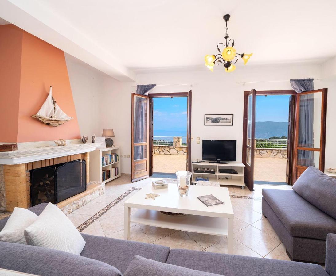 Guiscardos Luxury Villa Fiskardo Eksteriør billede