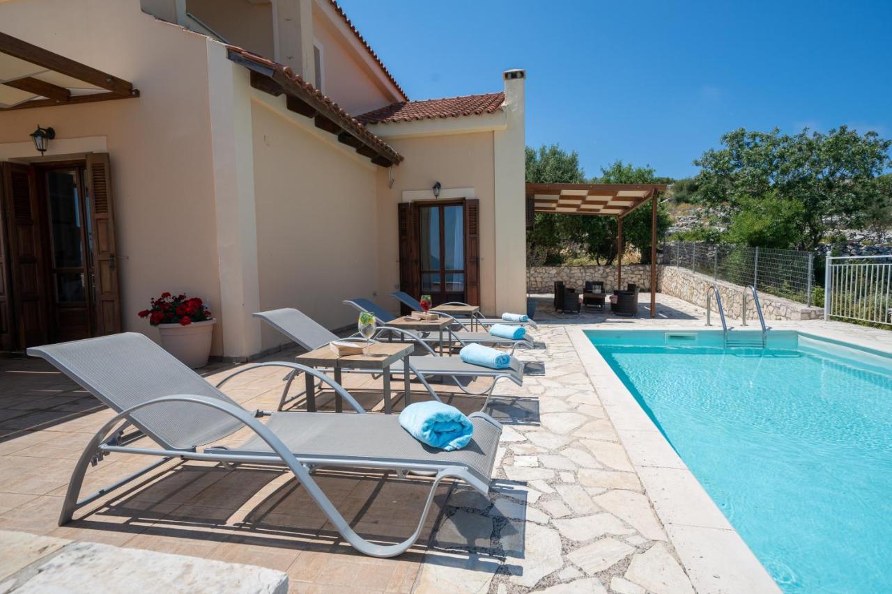Guiscardos Luxury Villa Fiskardo Eksteriør billede